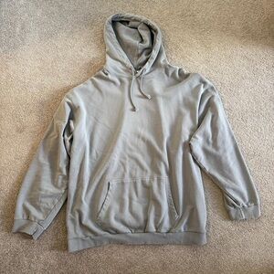 SKIMS TERRY MENS RELAXED HOODIE PACIFIC